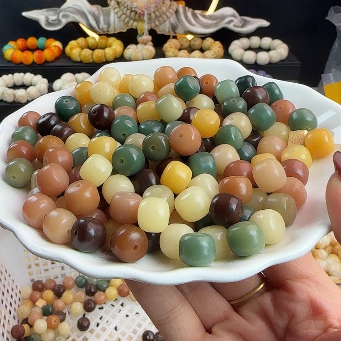 菩提根/象牙果手串卡10.5玫瑰庄园汉堡100卡牌➕20备珠