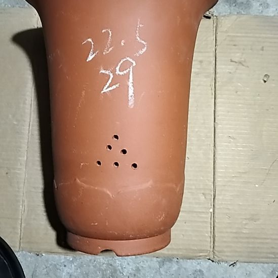 紫砂红泥莲花金钟一个