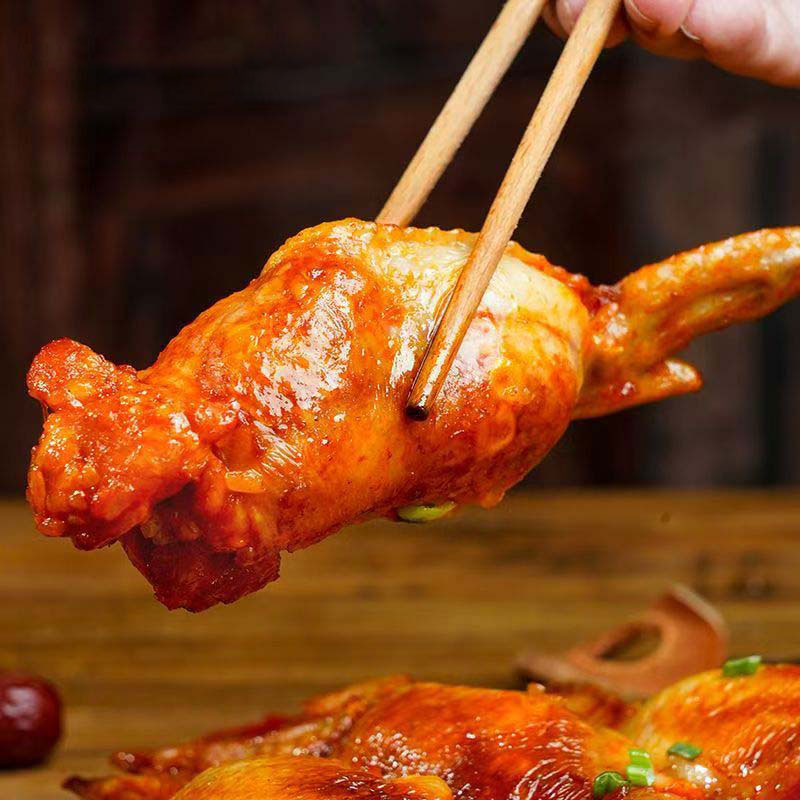 奥尔良蜜制鸡翅包饭秘制烧烤速食半成品烤翅美食 包冰率不含冰