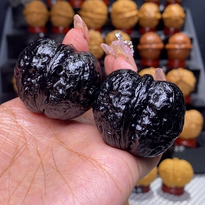 文玩核桃把件炸二38号