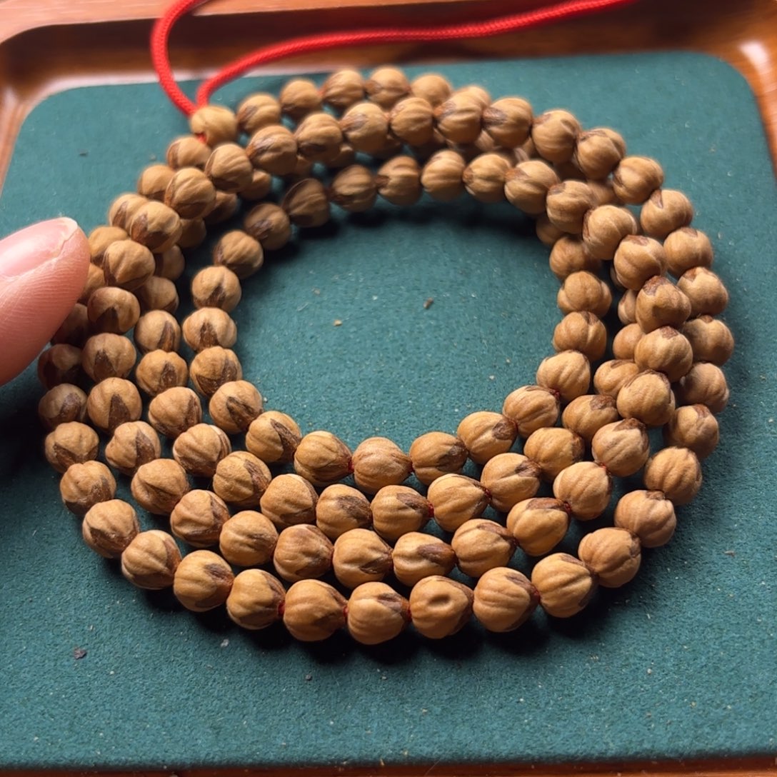 ^***^柏香籽/百香籽手串原桩红牙