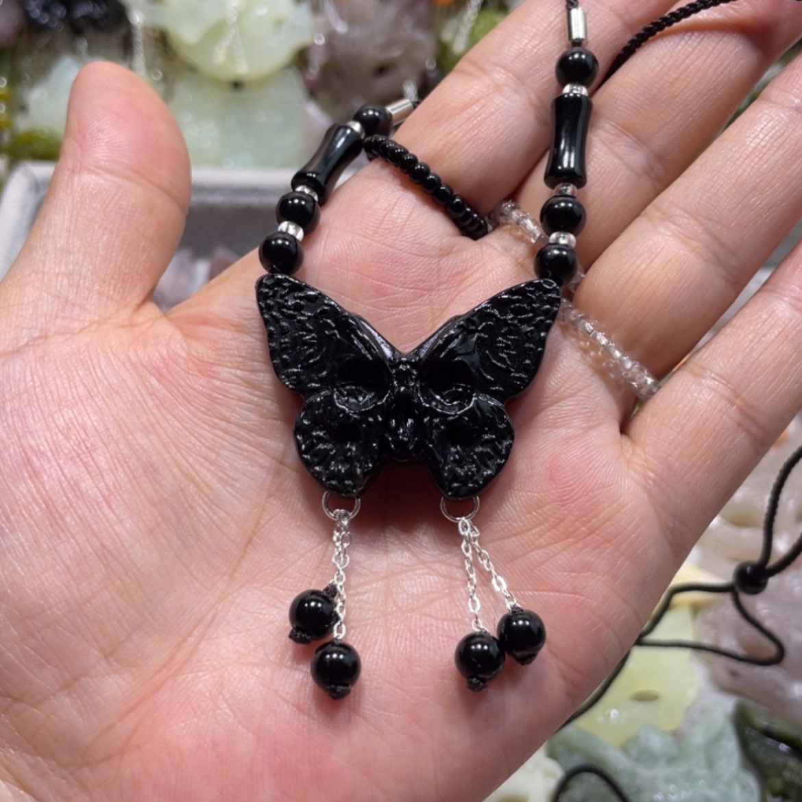 【闪购商品】岫玉颈饰未镶嵌54吊坠