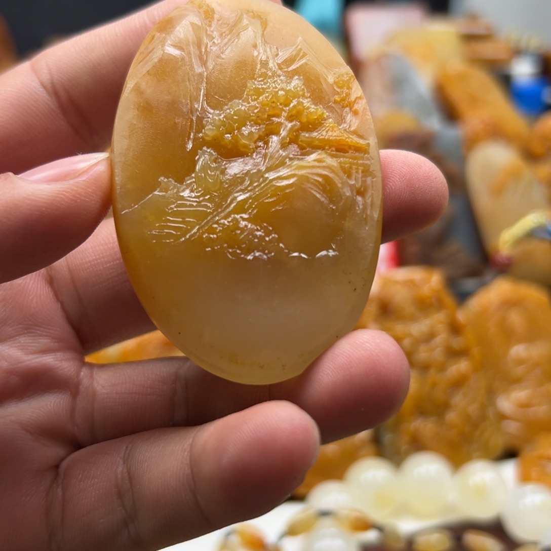 石英质玉（黄龙玉）未镶嵌多选一发货