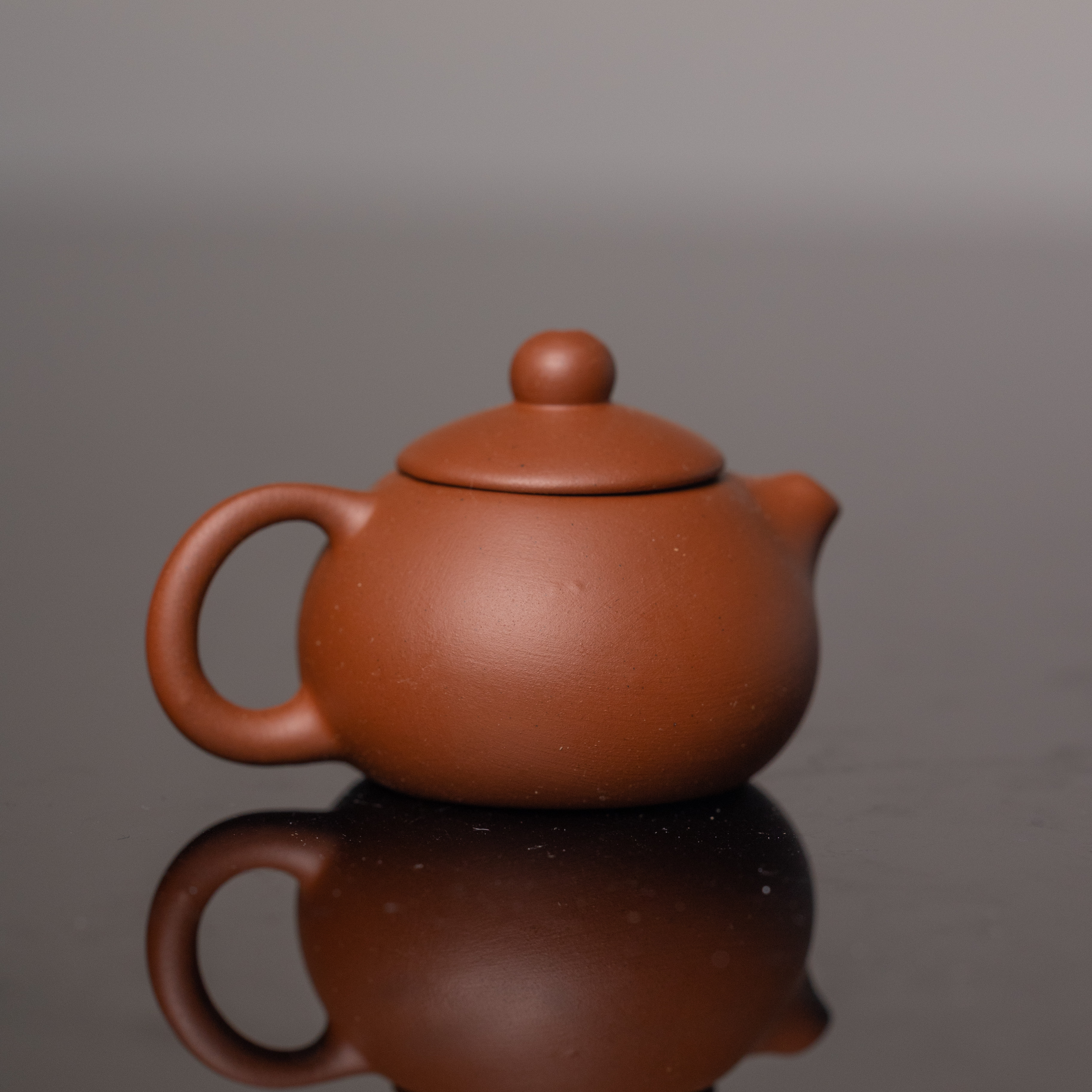 【景德镇陶瓷研究院】红泥迷你西施把把壶（th273）茶道配件