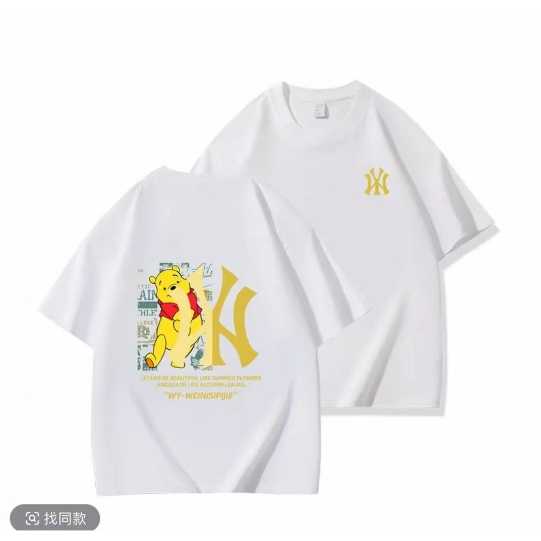 【一折粉丝福利】潮牌男女同款圆领百搭T恤