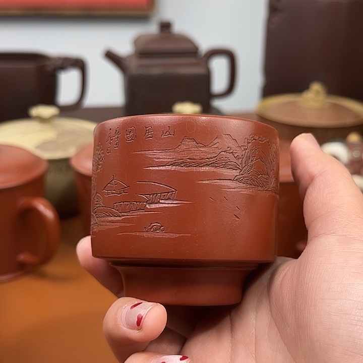 宜兴紫砂主人杯杯