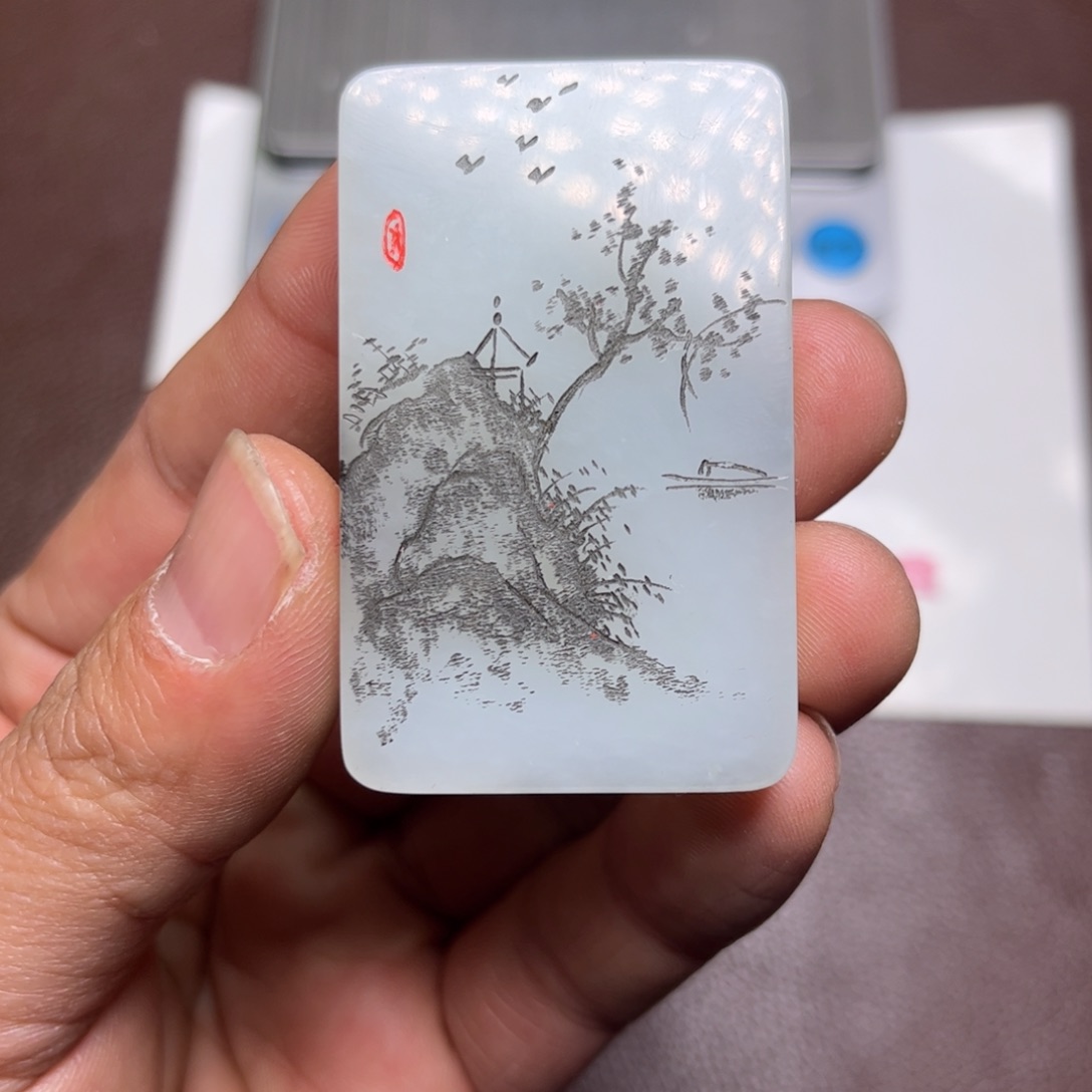 和田玉挂件未镶嵌