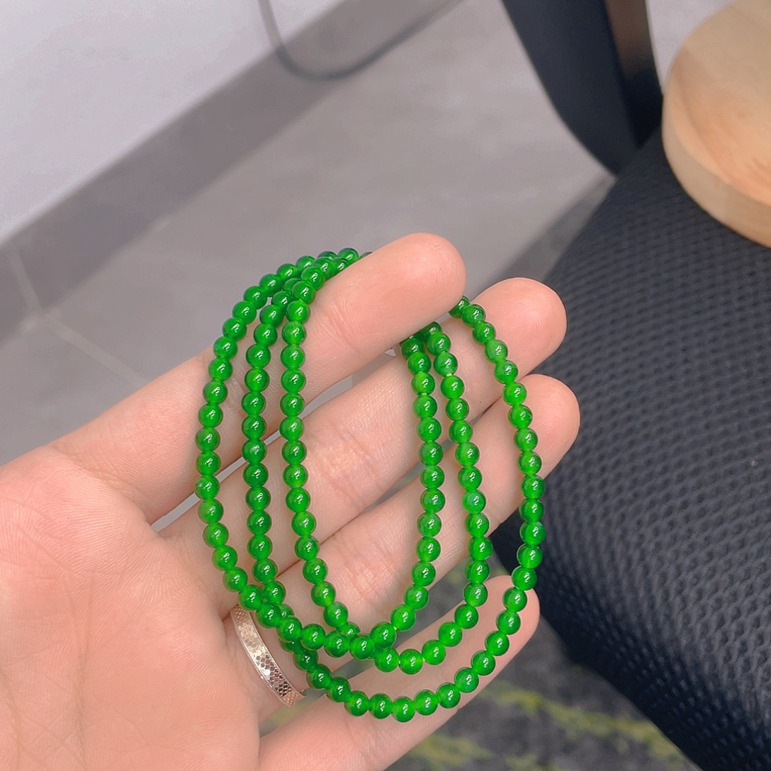 翡翠未镶嵌项链卡4