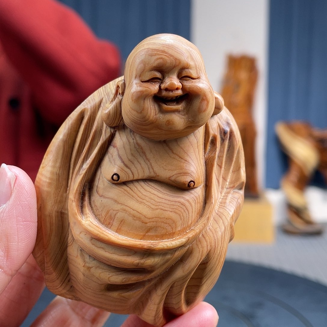 柏木（崖柏）手把件