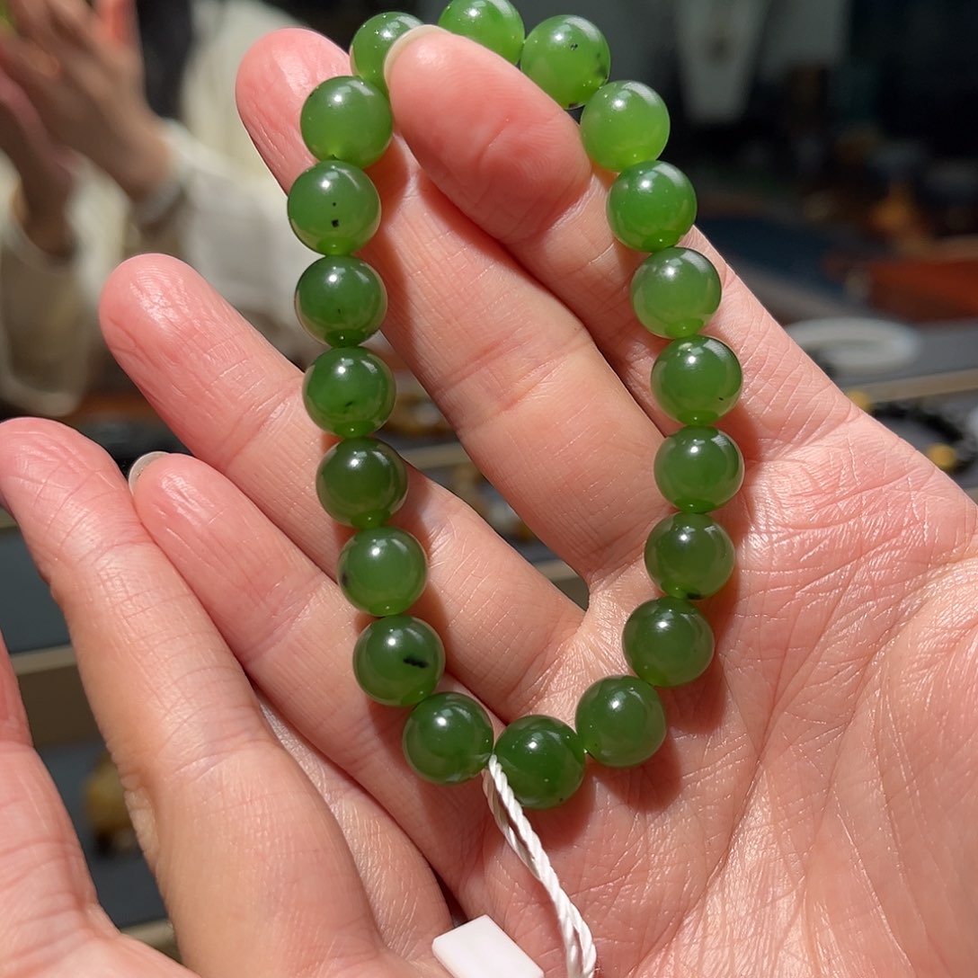 和田玉手链未镶嵌