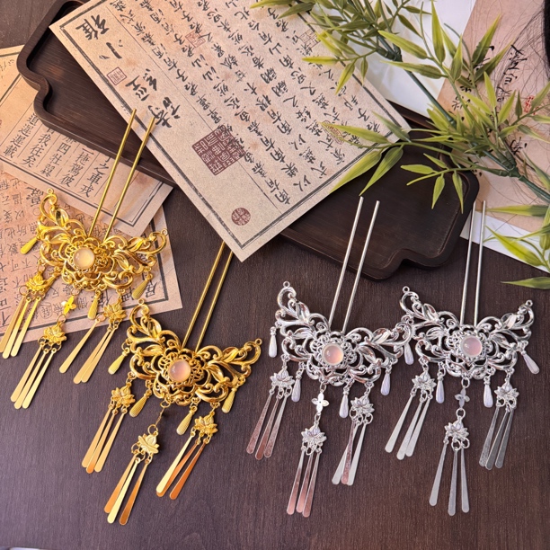 【银•花晓意】古风汉服配饰