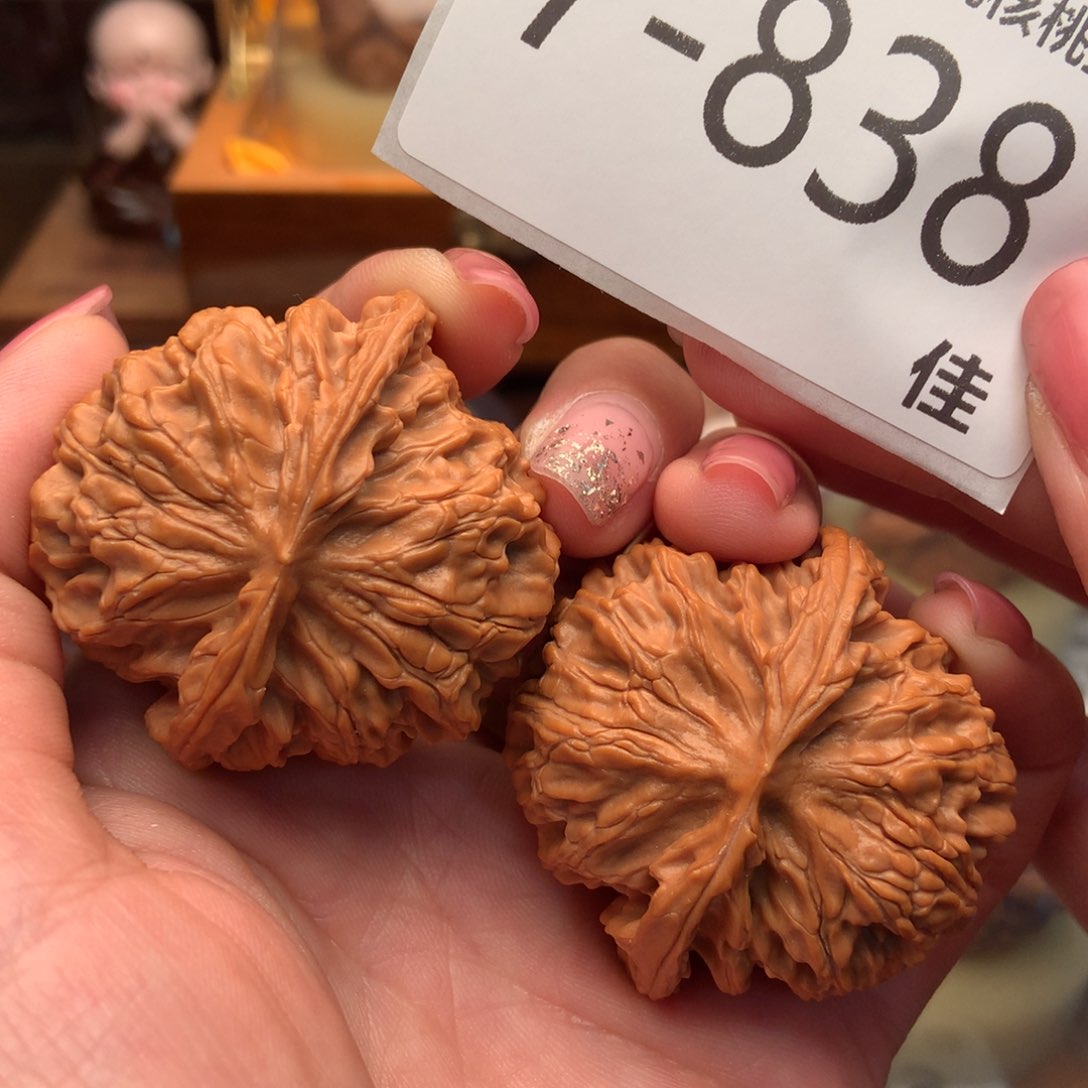 文玩核桃把件44苹果