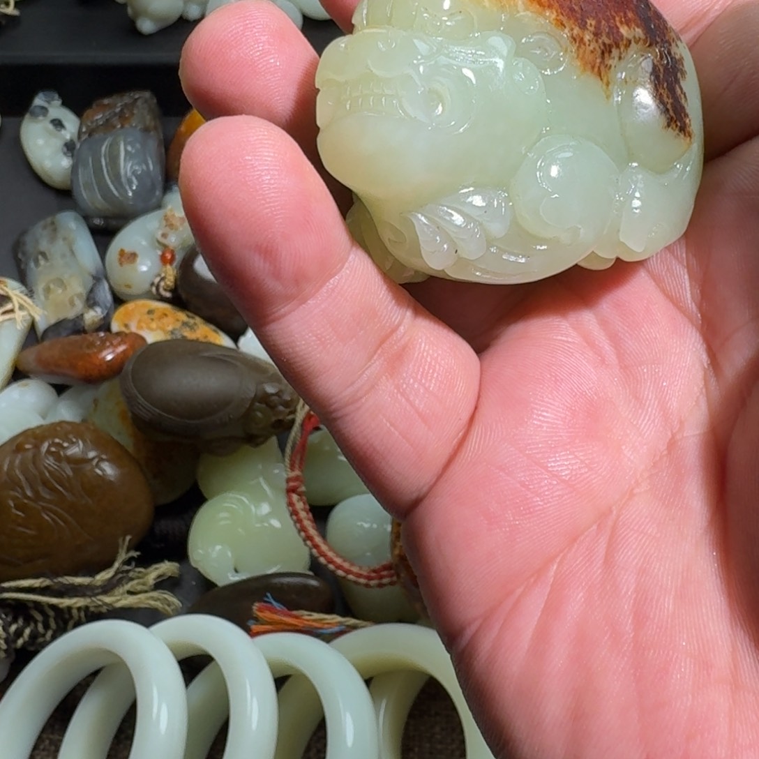 和田玉颈饰未镶嵌D***n