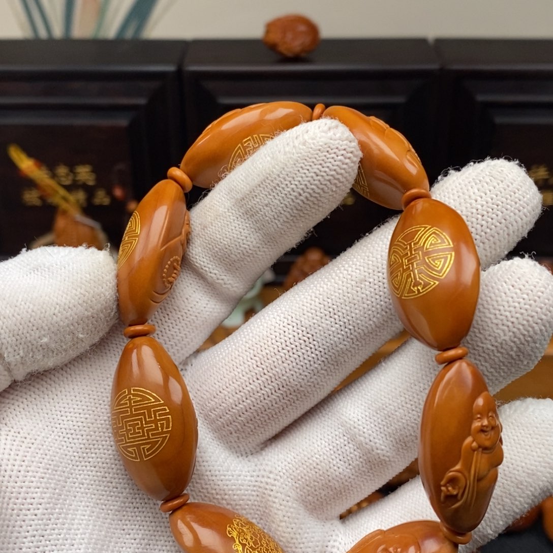 橄榄核手串顾志东老师二花弥勒