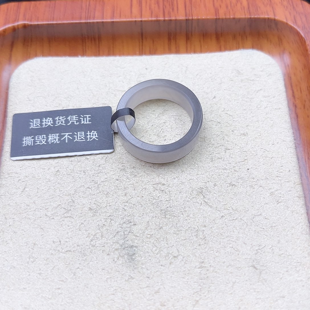 L***.和田玉戒圈未镶嵌12号