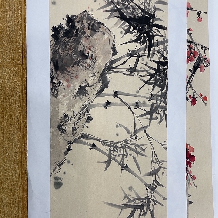 姜奇老师花鸟作品70×25