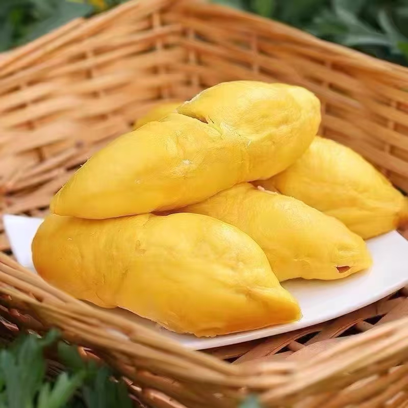 精选榴莲纯果肉液氮冷冻榴莲肉  鲜甜软糯 AA级果280g/盒 到手3盒