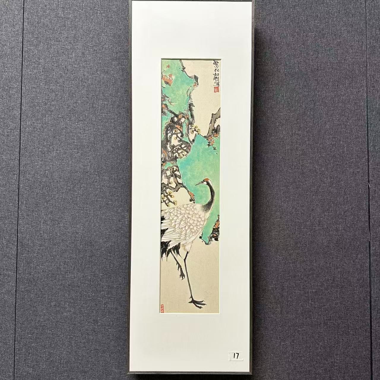 现货， 杜老师，68*17，花鸟，17号