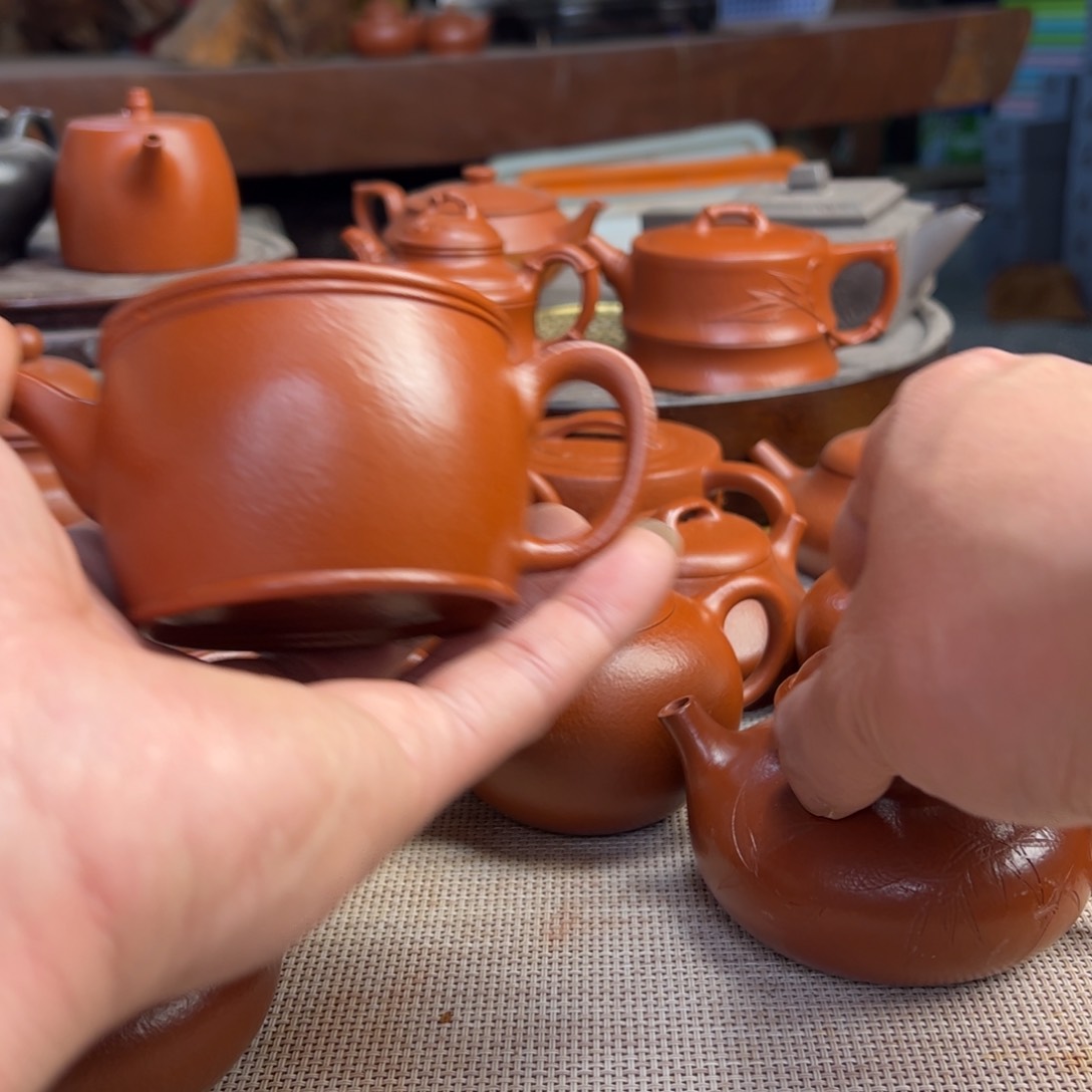 紫砂壶张**^全手工制作汉瓦