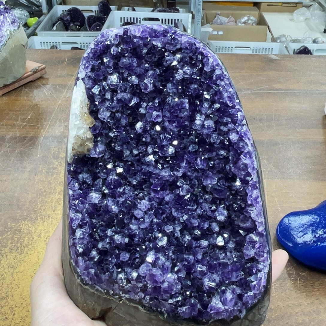 紫晶摆件未镶嵌晶体