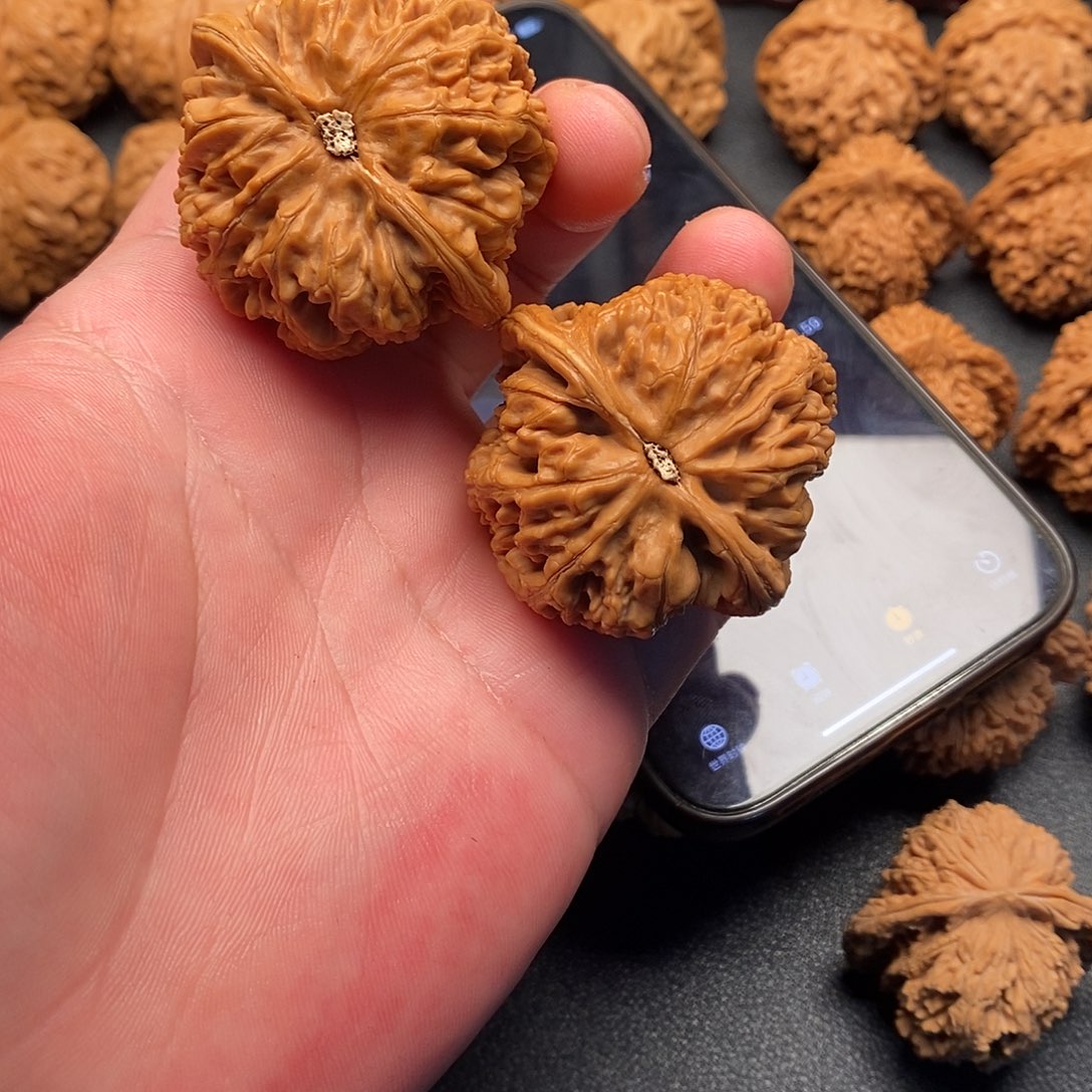 江***王文玩核桃吊坠文玩核桃大粗筋46