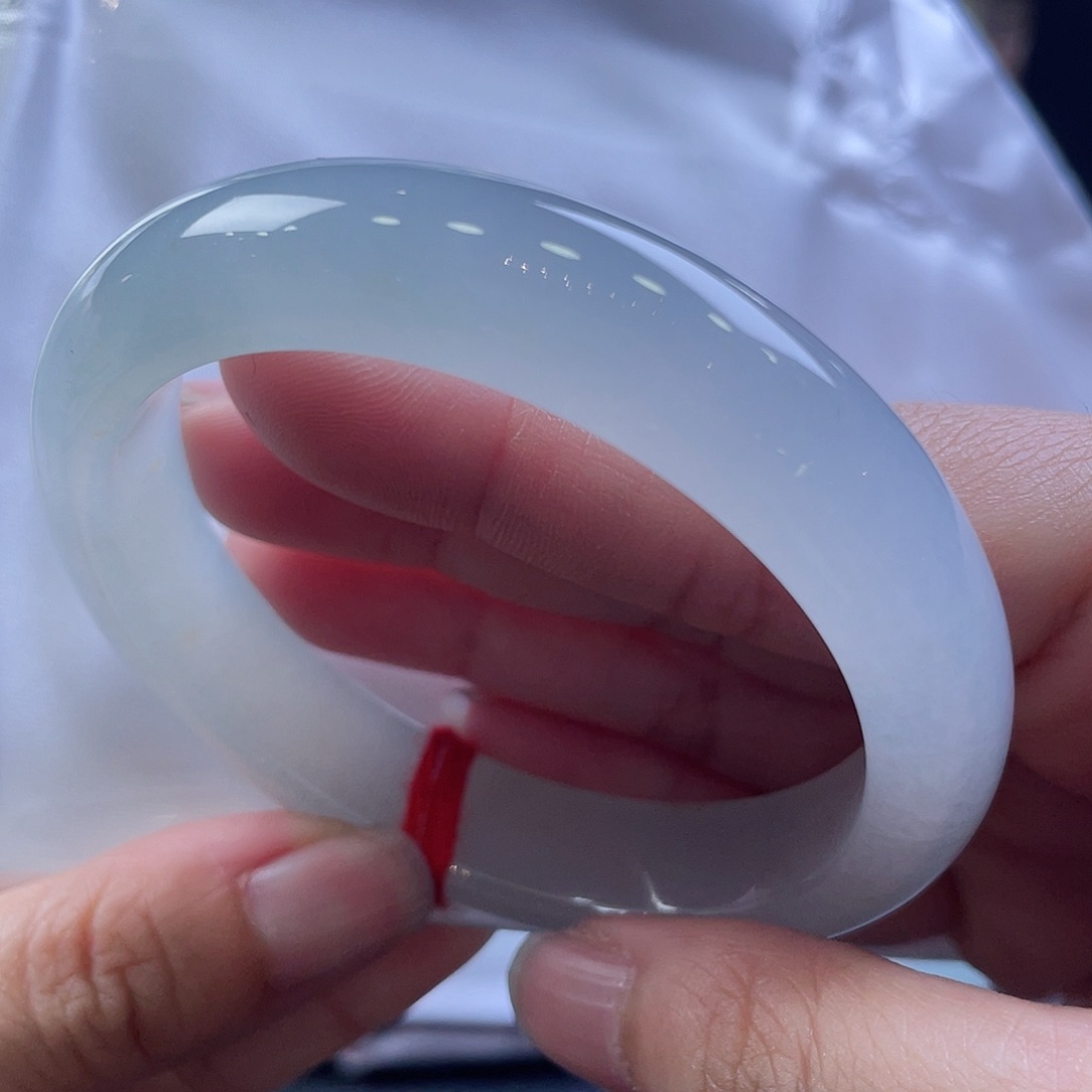 翡翠未镶嵌手镯6号