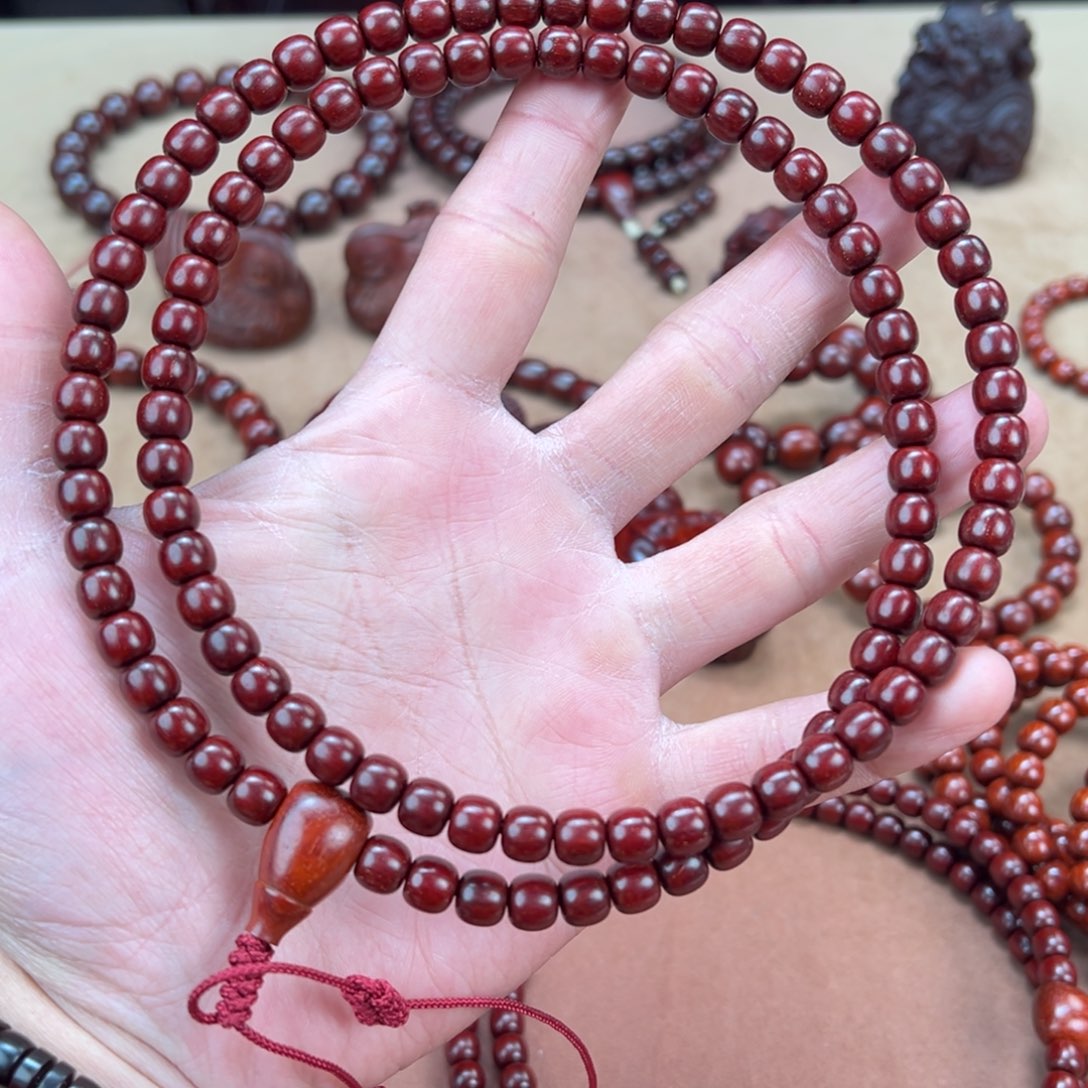 檀香紫檀（小叶紫檀）手串/手链浪***人0.73x0.8老型