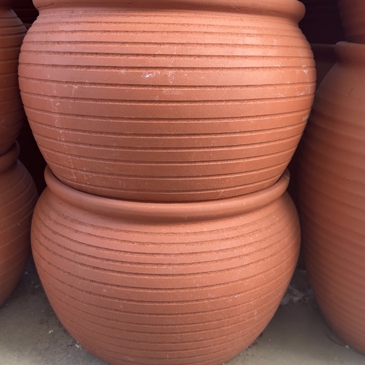 花盆紫砂口40高30宜兴紫砂 