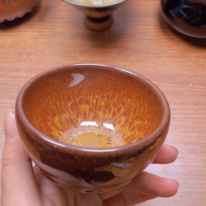 茶盏建窑建盏主人杯