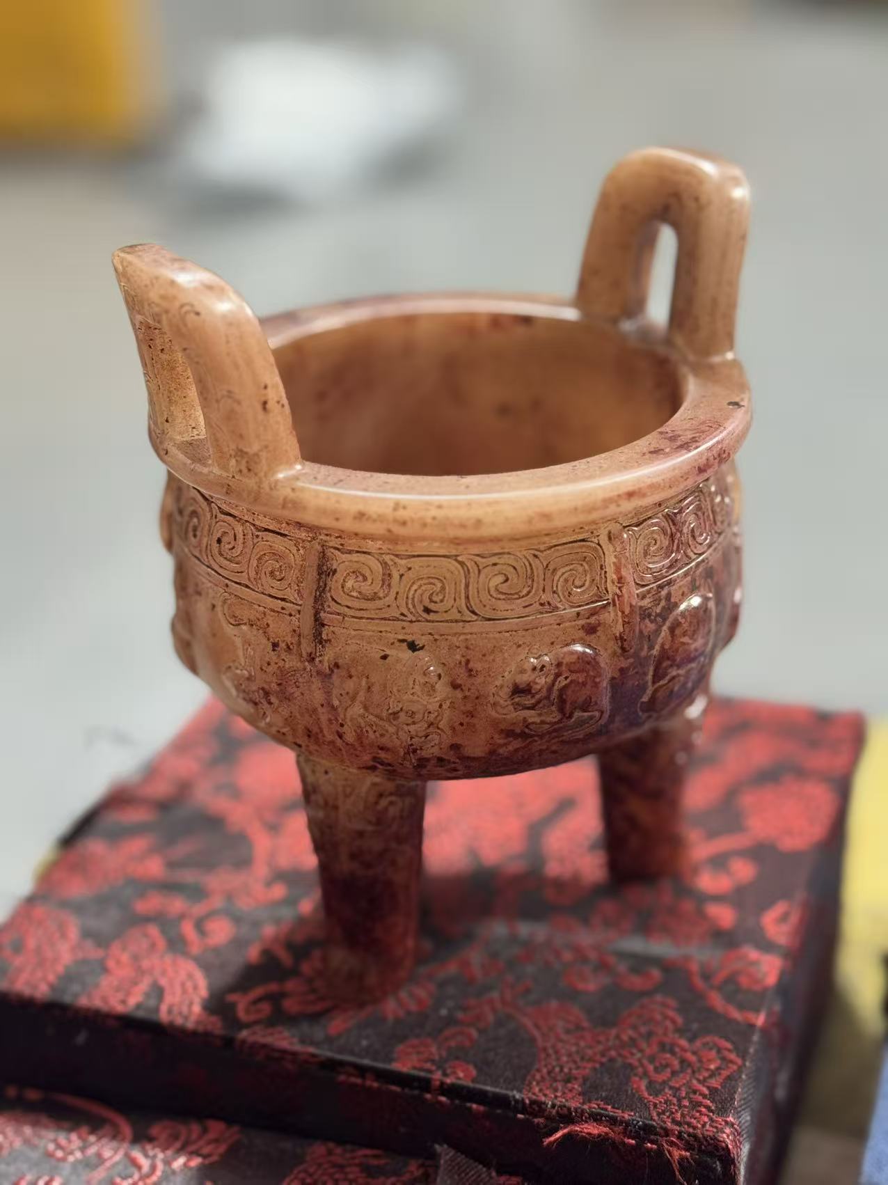 特色摆件家居摆件古鼎H-62