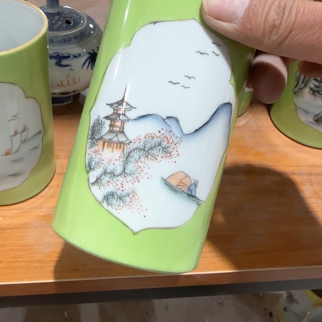 瓷片瓷器等艺术的熏陶以及各种
