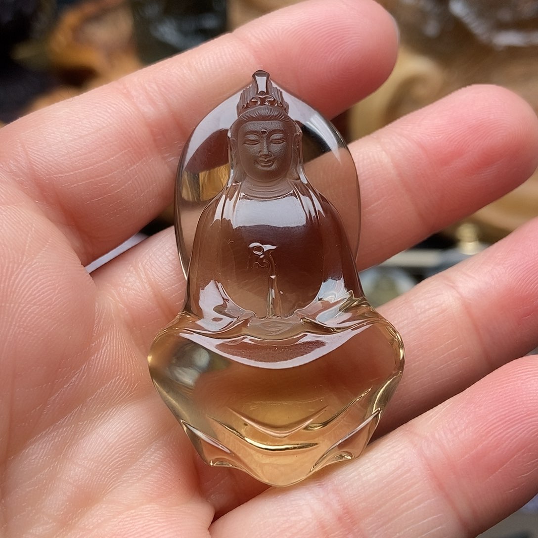 水晶天然水晶吊坠未镶嵌