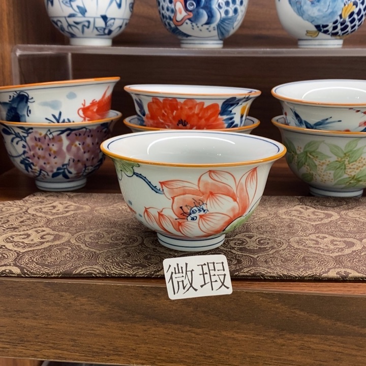 釉下老陶泥手工绘制