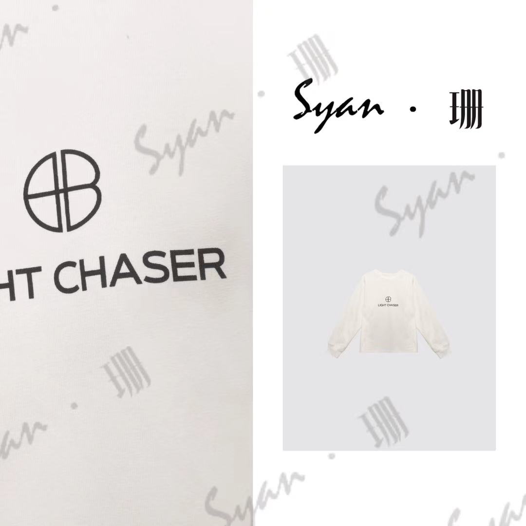 Syan【听风】秋季新款时尚百搭小众款休闲轻奢印花卫衣