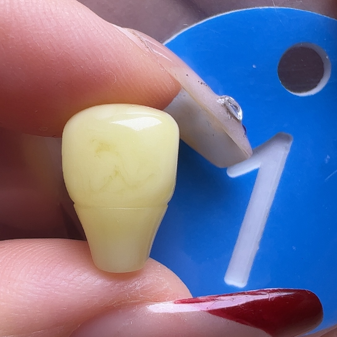 蜜蜡未镶嵌珠宝奇石9mm白蜡三通