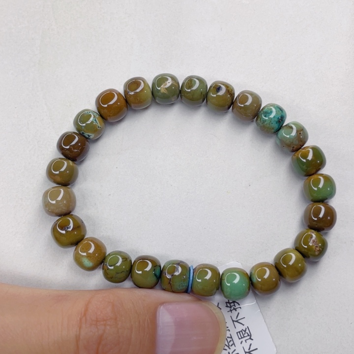 绿松石未镶嵌颈饰