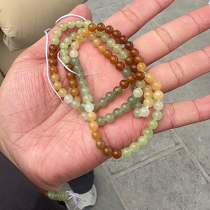 和田玉颈饰未镶嵌卡6