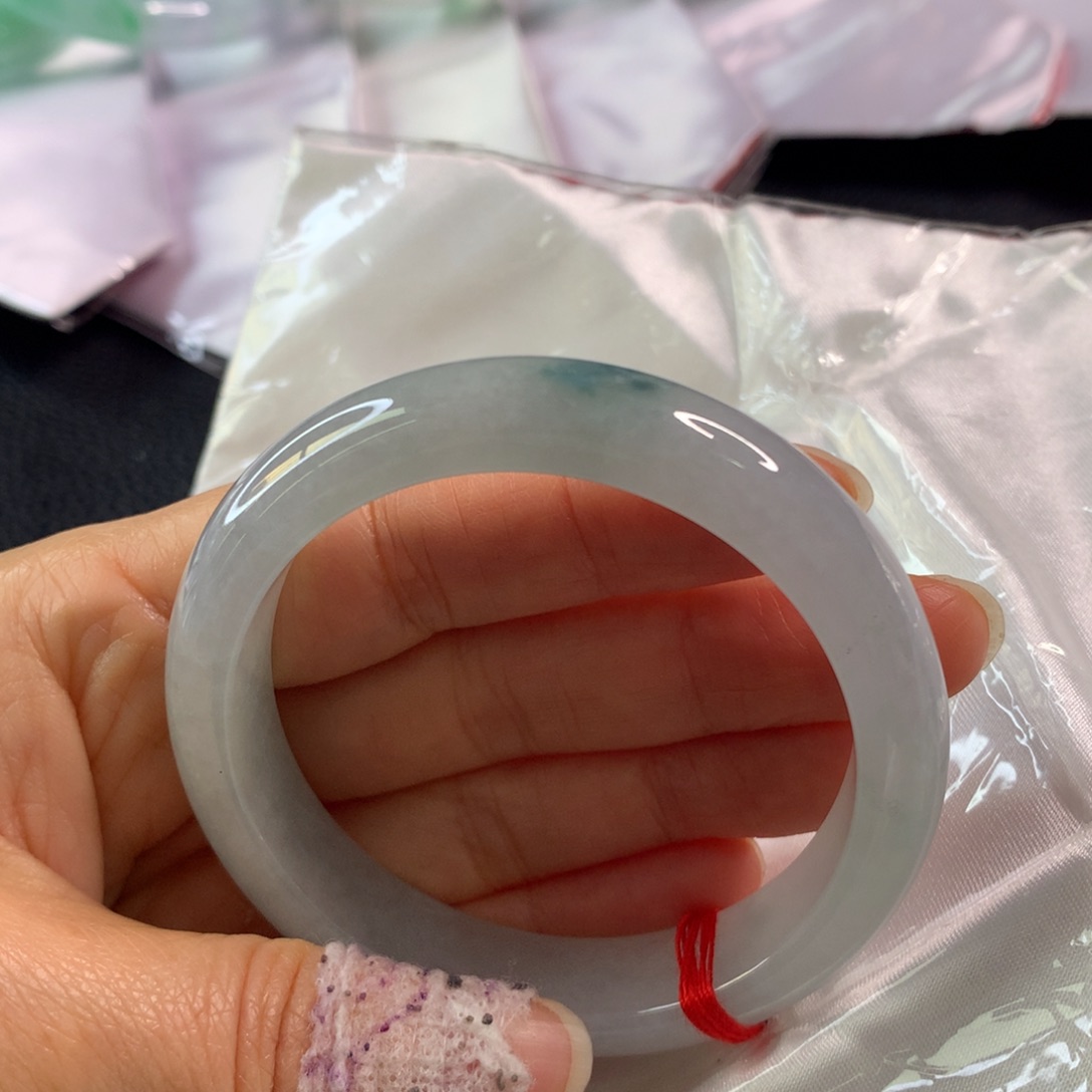 翡翠未镶嵌手镯翡翠手镯54