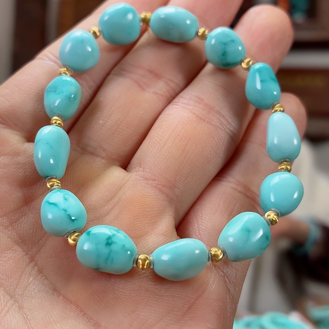 未镶嵌绿松石珠宝奇石