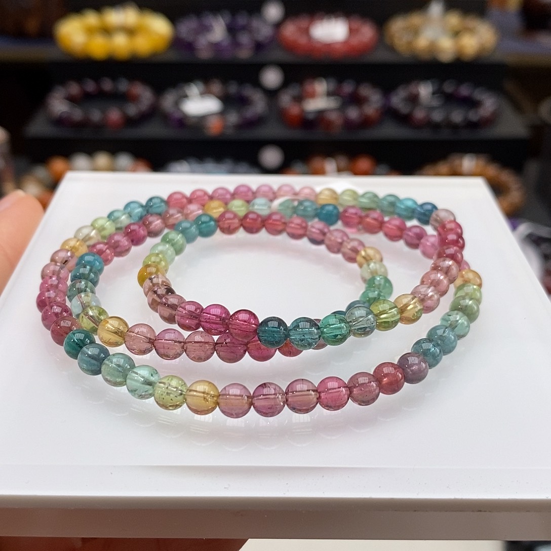 碧玺手链未镶嵌手链