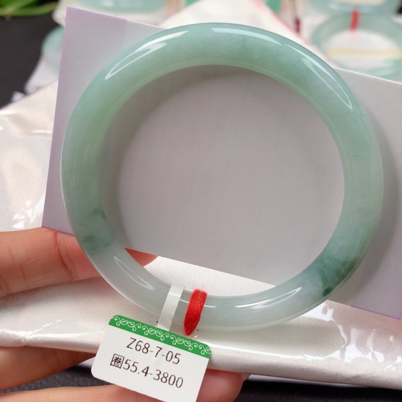 【闪购商品】翡翠手镯未镶嵌天然翡翠手镯