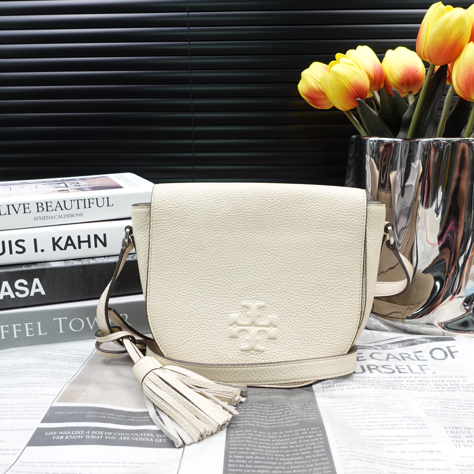 95新 TORY BURCH/汤丽柏琦 单肩包/T_ZY0000 T10291621