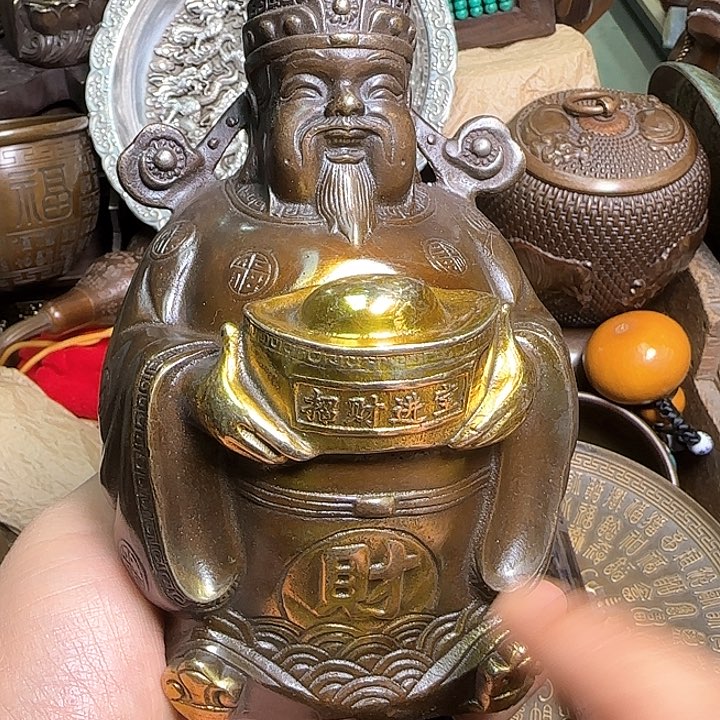 铜器办公室茶室摆件