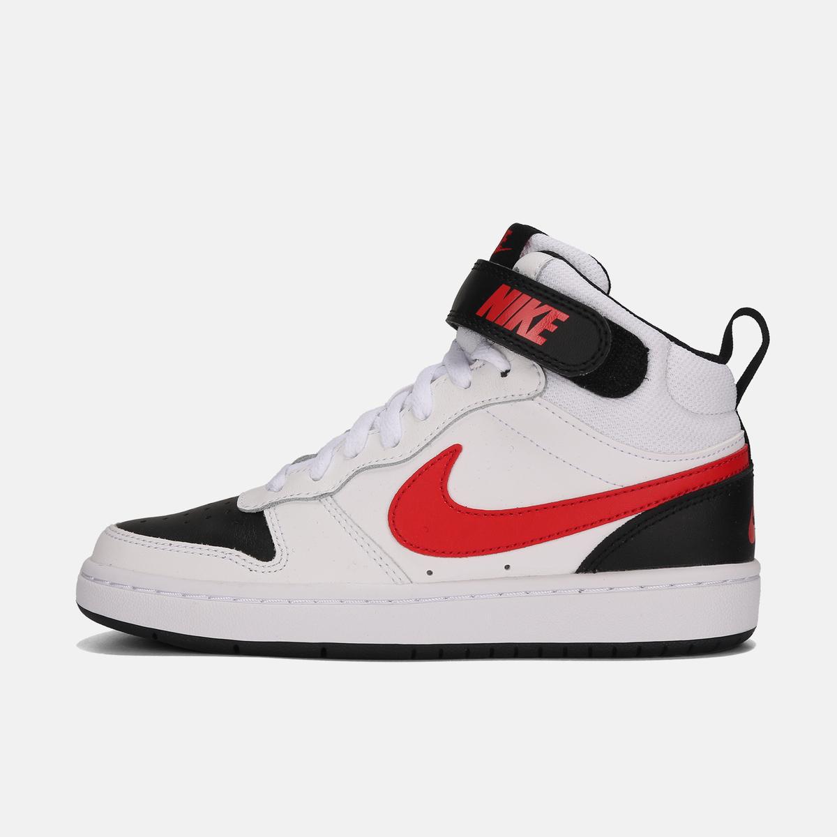 耐克｜COURT BOROUGH MID 2 中帮大童休闲鞋CD7782-110