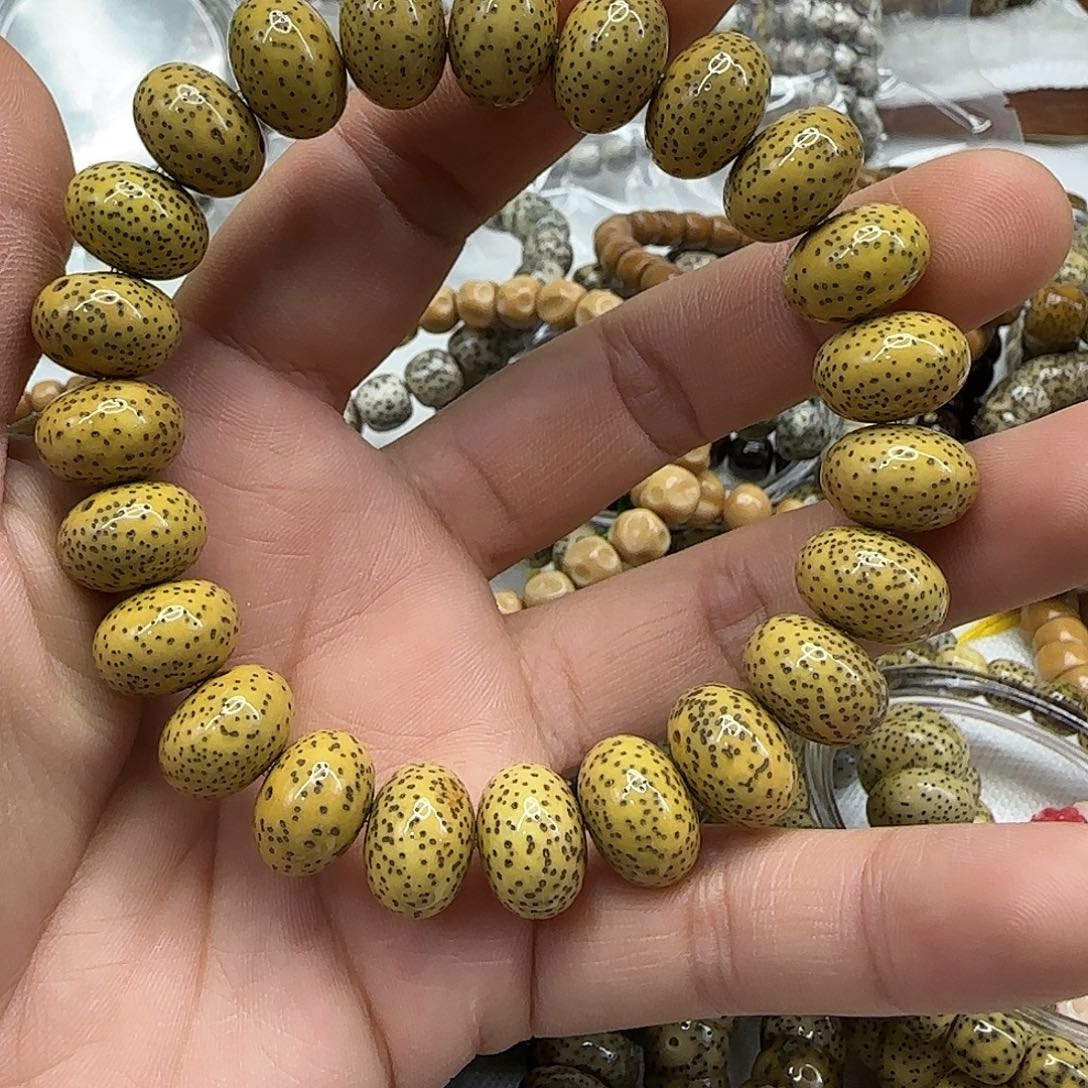 手串星月菩提151荣耀黄星月菩提14单圈河豚