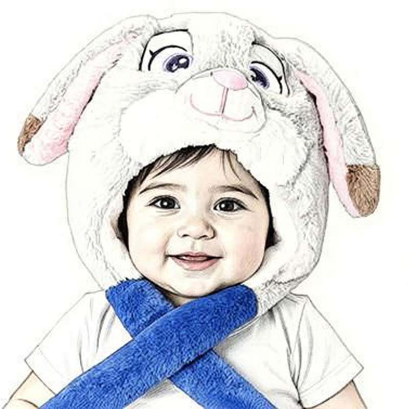 可可爱爱的兔子狐狸