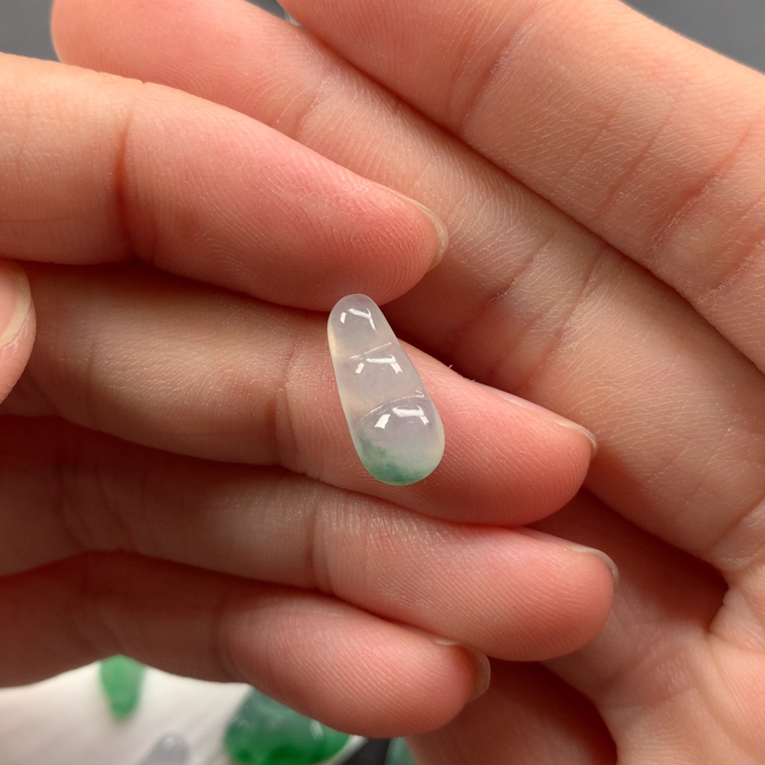 裸石翡翠翡翠福豆