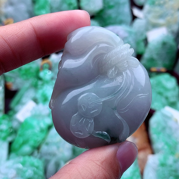 翡翠吊坠(不含链)未镶嵌