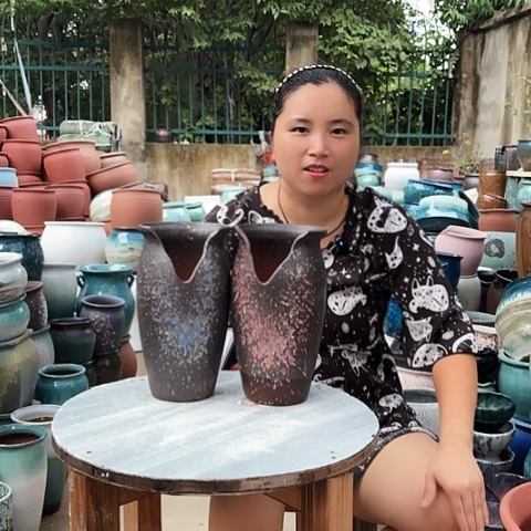 口14高26两个盆子。 