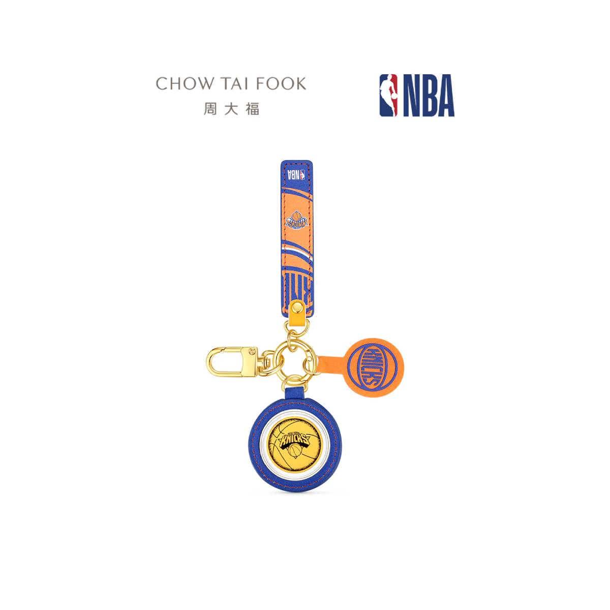【致敬NBA冠军】周大福NBA联名系列2026冠军尼克斯黄金金章 @R39195